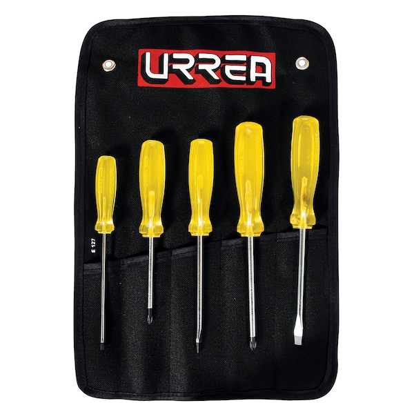 Amber Screwdriver Set of 5 Pieces Comb